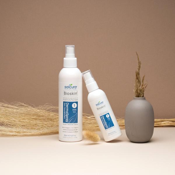 Actual product image Salcura Skincare Bioskin DermaSpray Moisturizing Cream for Body Unisex 100 ml (Body cream, 100 ml)