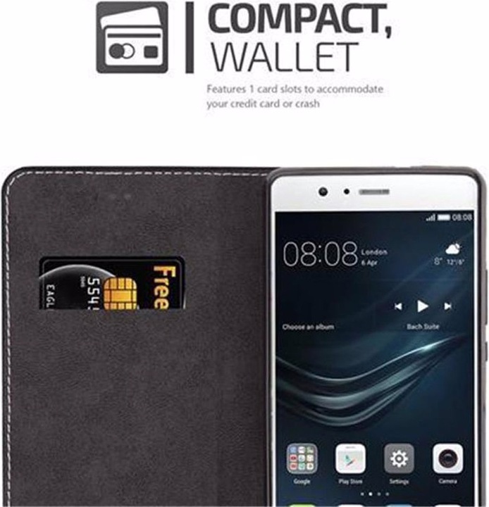 Actual product image Cadorabo Book X Wallet Cover (Huawei P9 Lite)