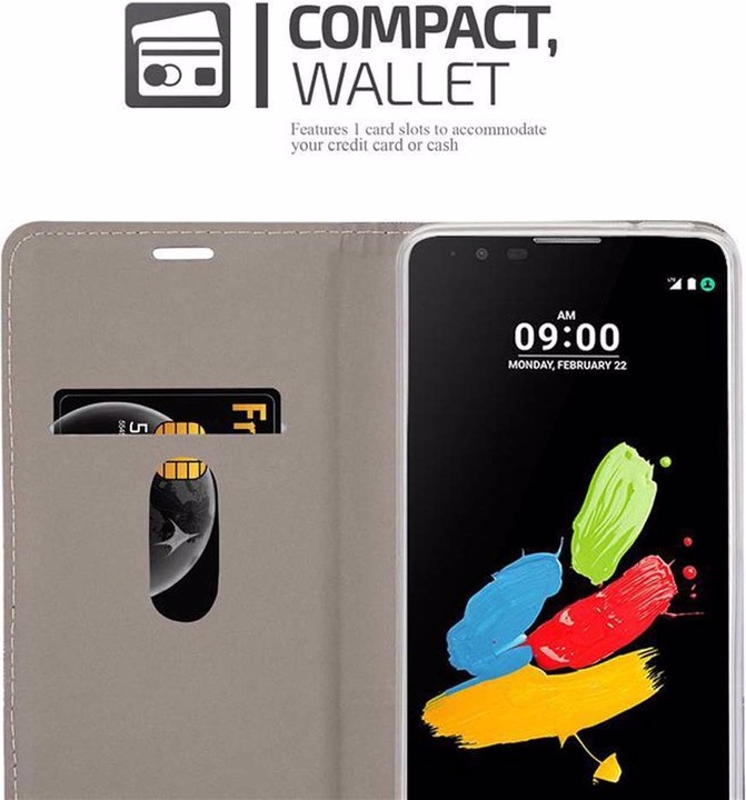 Image du produit Cadorabo Couverture look jeans Book (LG Stylus 2)