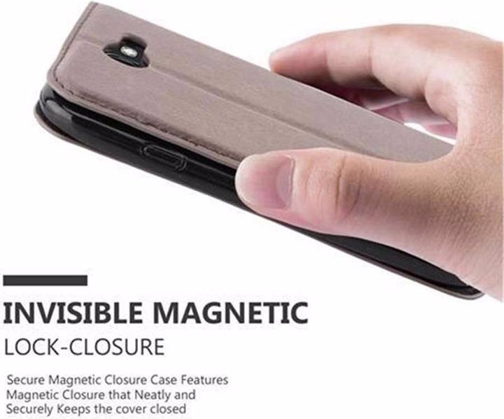 Productafbeelding Cadorabo Boek Onzichtbare Magneethoes (LG K3)