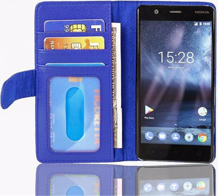 Actual product image Cadorabo Book with 3 card slots cover (OnePlus 3)