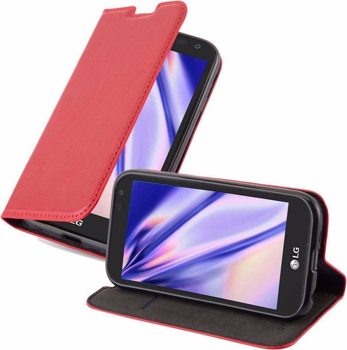 Actual product image Cadorabo Book Invisible Magnet Cover (LG K3)