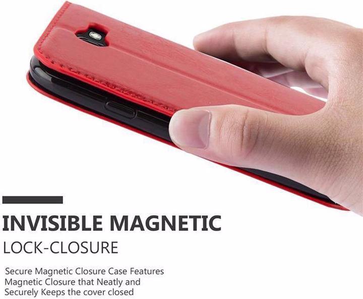 Productafbeelding Cadorabo Boek Onzichtbare Magneethoes (LG K3)