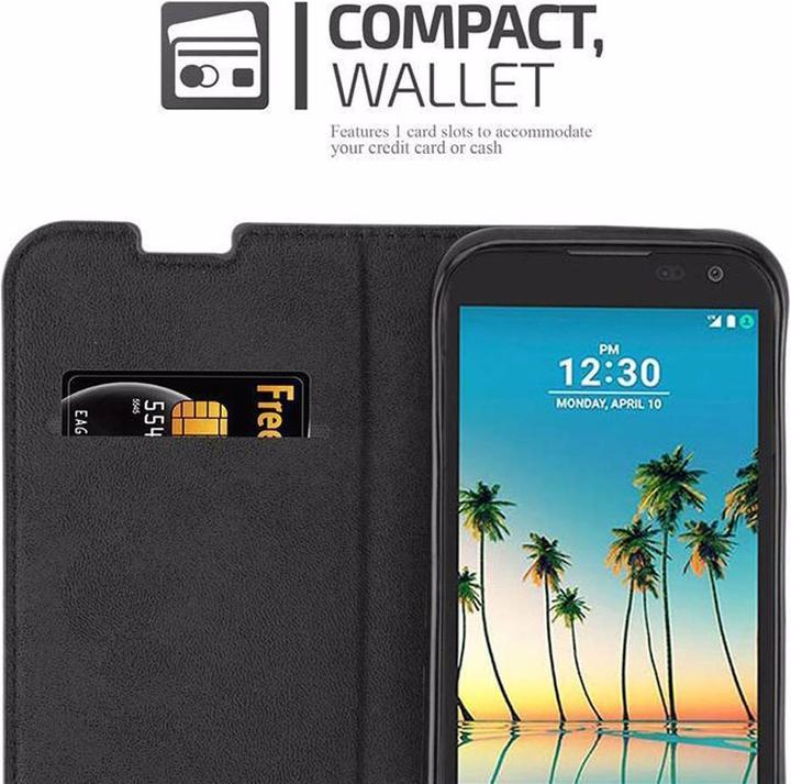 Productafbeelding Cadorabo Boek Onzichtbare Magneethoes (LG K3)