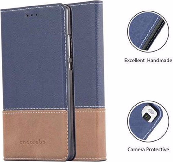 Actual product image Cadorabo Book X Wallet Cover (Huawei P8)