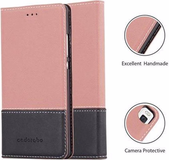Actual product image Cadorabo Book X Wallet Cover (Huawei P8)