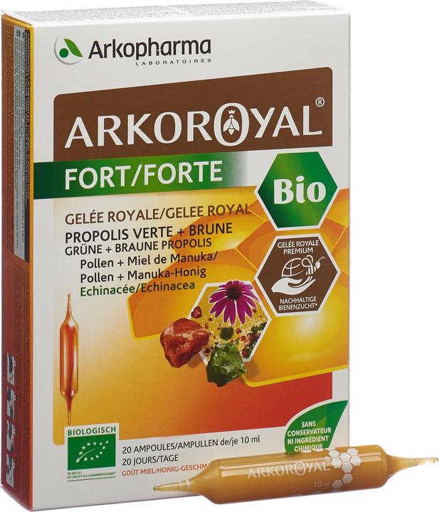 Image du produit Arkopharma Arkoroyal forte (20 pièce(s), Ampoules, 364 g)