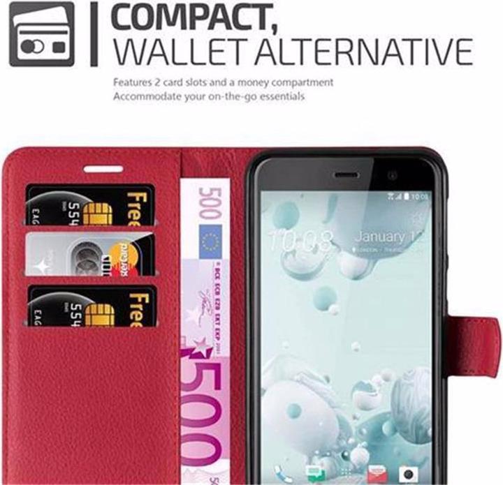 Image du produit Cadorabo Book avec fonction stand Cover (HTC U Play)