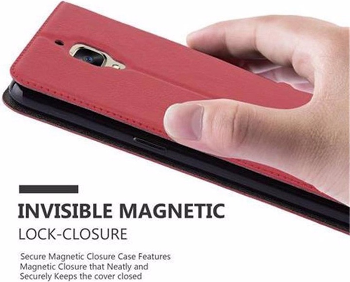 Actual product image Cadorabo Book with View double window cover (OnePlus 3T)