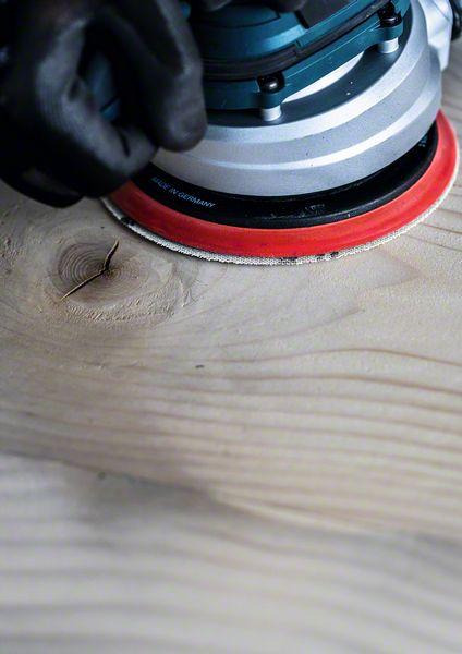 Actual product image Bosch Professional Zubehör EXPERT M480 Sanding net for random orbital sander, 150 mm, G 180, 50 pieces (180)