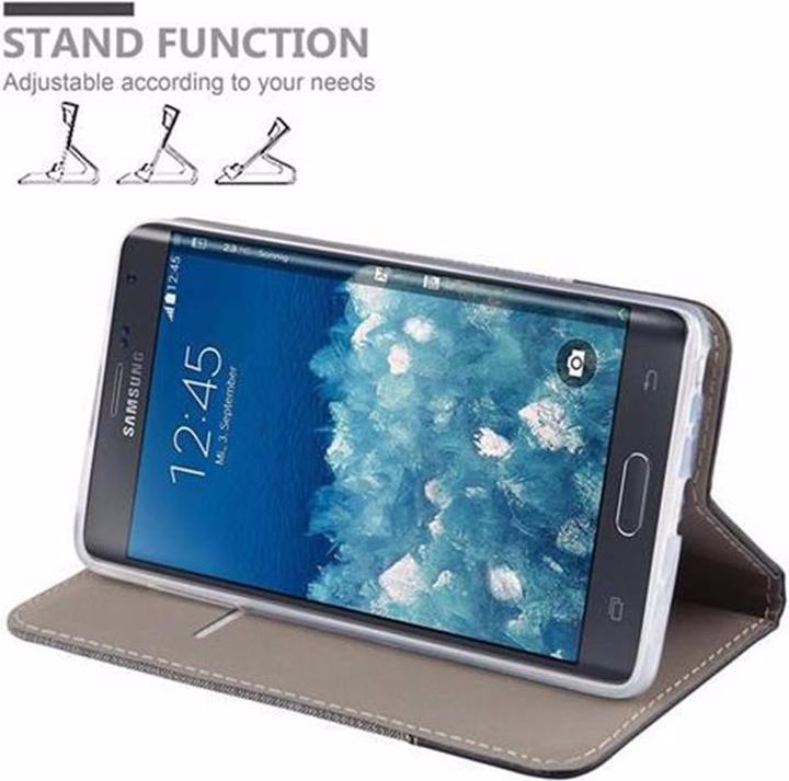Image du produit Cadorabo Couverture look jeans Book (Samsung Galaxy Note Edge)