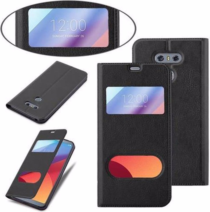 Actual product image Cadorabo Book with View double window cover (G6)