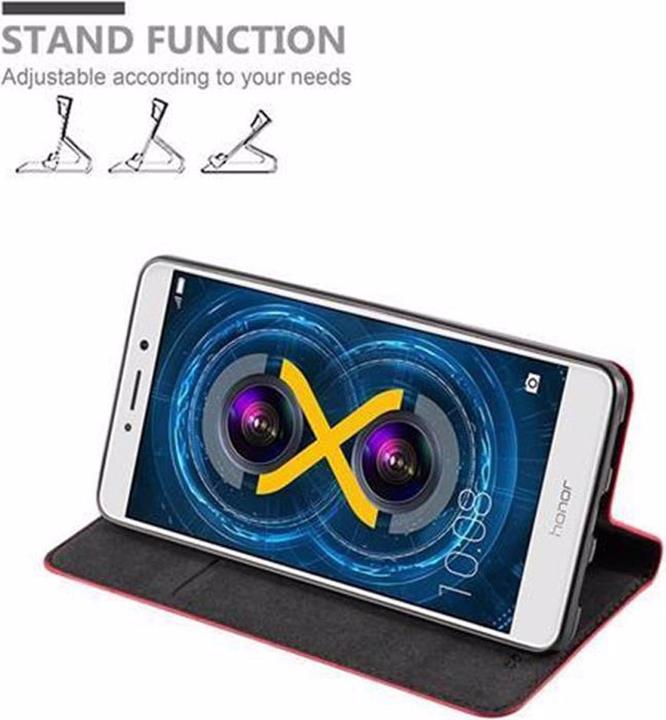 Produktbild Cadorabo Book Invisible Magnet Cover (Honor 6X, Huawei Mate 9 Lite)