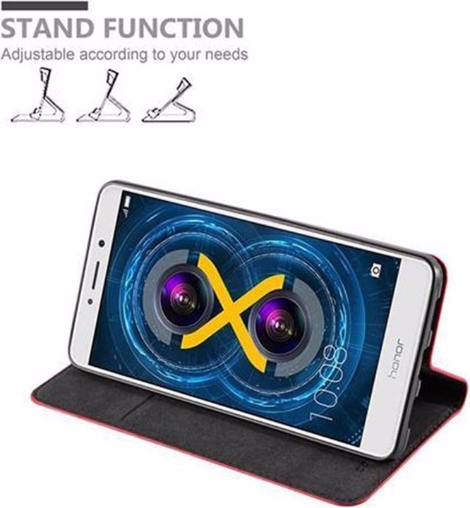 Actual product image Cadorabo Book Invisible Magnet Cover (Mate 9 Lite, Fee 6X)