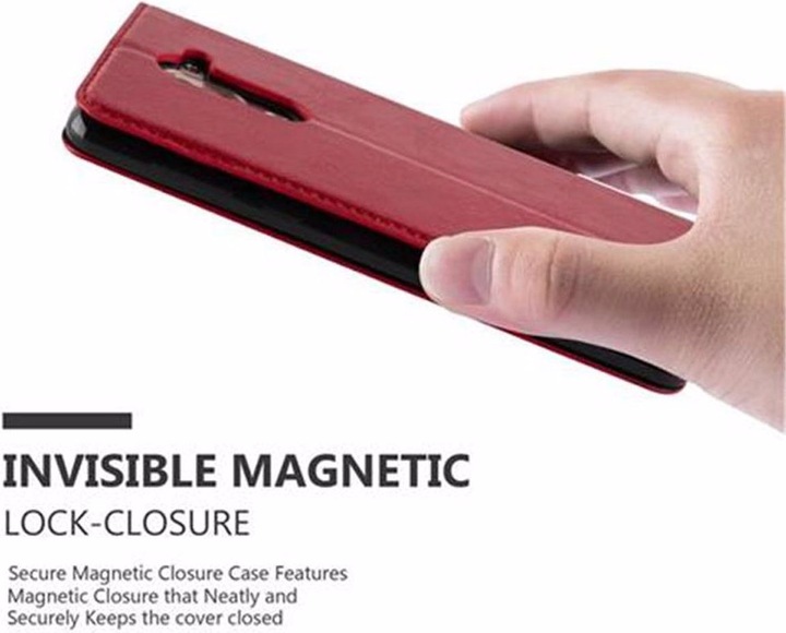 Actual product image Cadorabo Book Invisible Magnet Cover (Mate 9 Lite, Fee 6X)