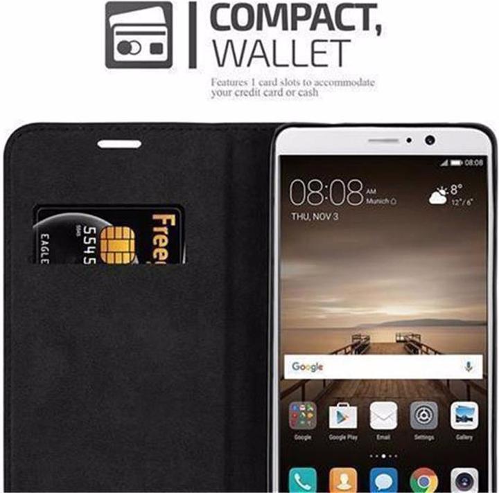 Actual product image Cadorabo Book Invisible Magnet Cover (Mate 9)