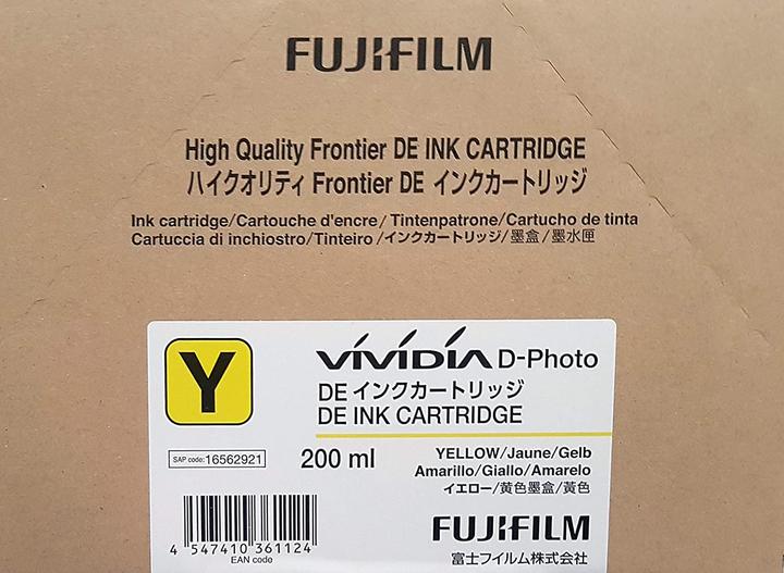 Produktbild Fujifilm DE Ink Cartridge 200 ml yellow - Tintenpatrone - Yellow (Y)