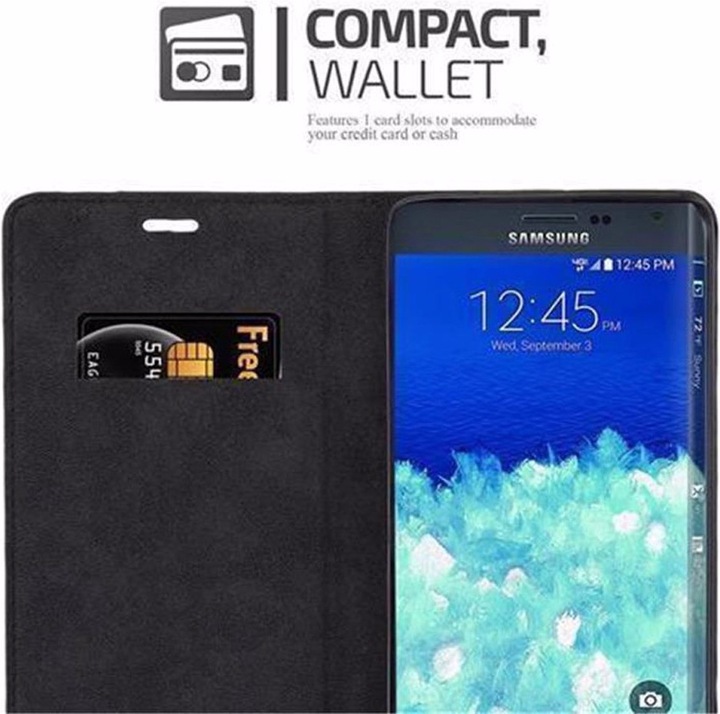 Actual product image Cadorabo Book Invisible Magnet Cover (Samsung Galaxy Note Edge)