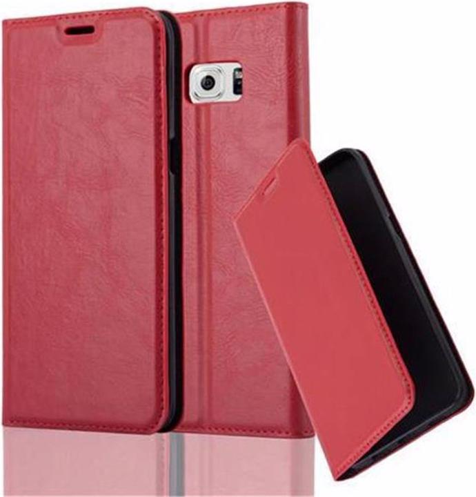 Actual product image Cadorabo Book Invisible Magnet Cover (Samsung Galaxy S6 Edge)