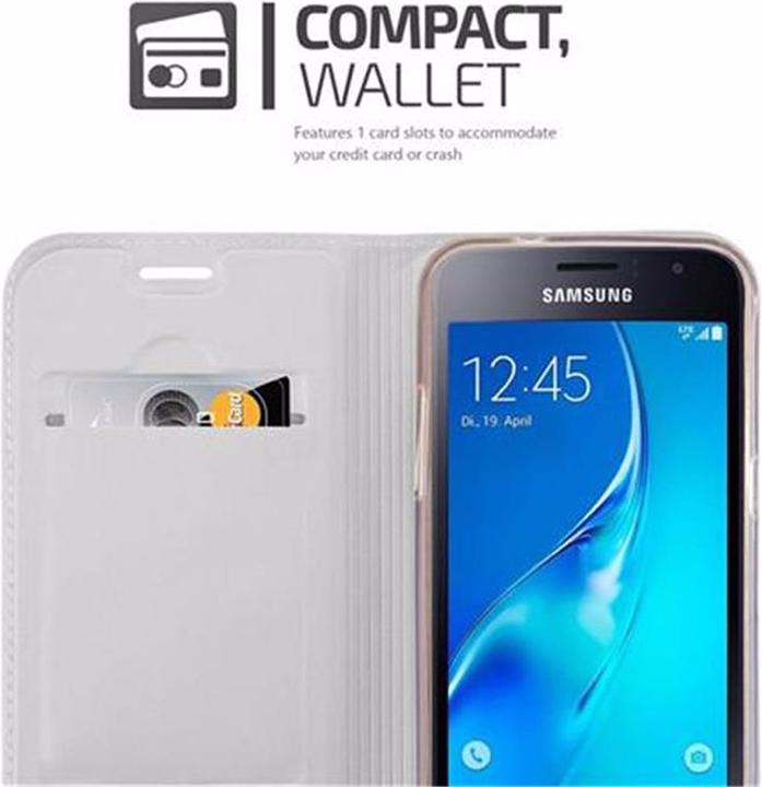 Actual product image Cadorabo Book Classy Style Cover (Samsung Galaxy J1 (2016))