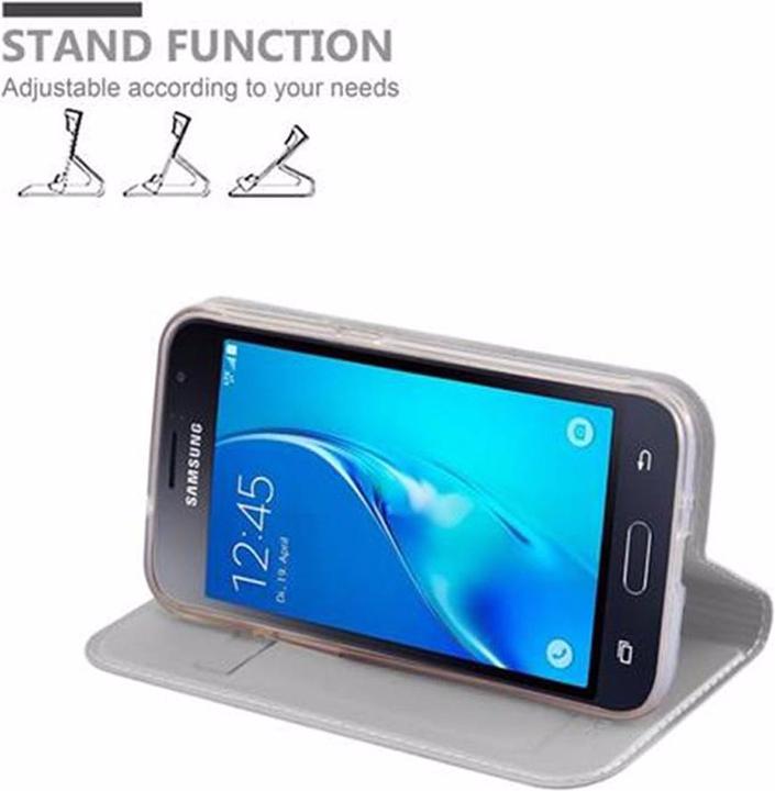 Actual product image Cadorabo Book Classy Style Cover (Samsung Galaxy J1 (2016))
