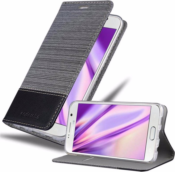 Produktbild Cadorabo Book Jeans Optik Cover (Samsung Galaxy S6 Edge+)