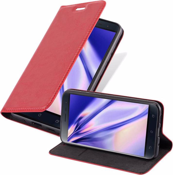 Productafbeelding Cadorabo Boek Onzichtbare Magneethoes (Asus Zenfone 3)
