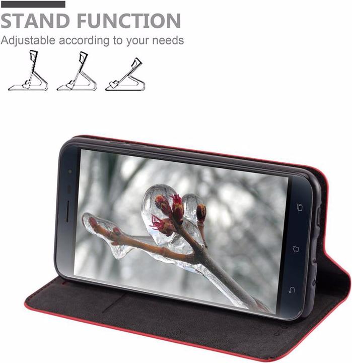 Productafbeelding Cadorabo Boek Onzichtbare Magneethoes (Asus Zenfone 3)