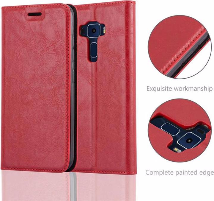 Productafbeelding Cadorabo Boek Onzichtbare Magneethoes (Asus Zenfone 3)