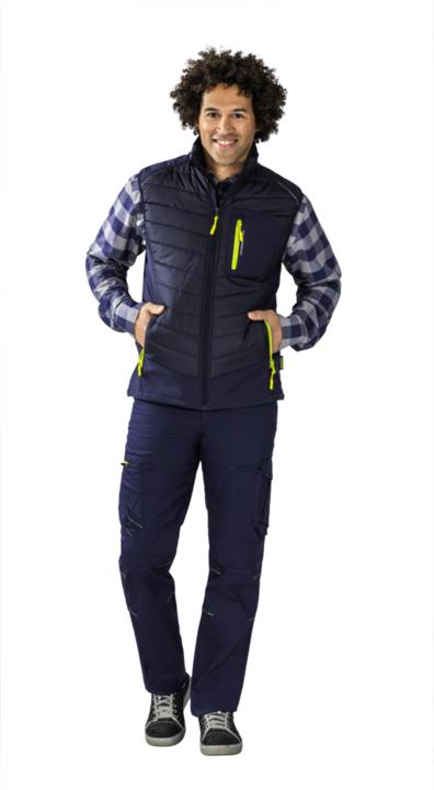 Actual product image Planam Winter waistcoat navy L XL (XL)