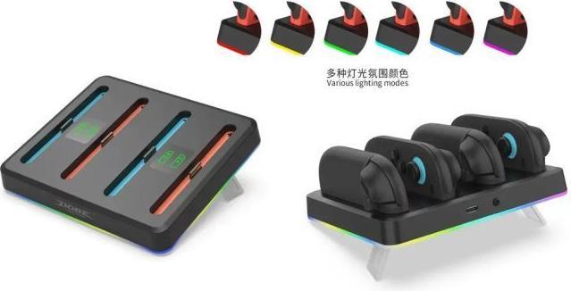 Produktbild Dobe Charging Dock für Nintendo Switch 2 Joy-Pad Controller RGB (Switch 2)
