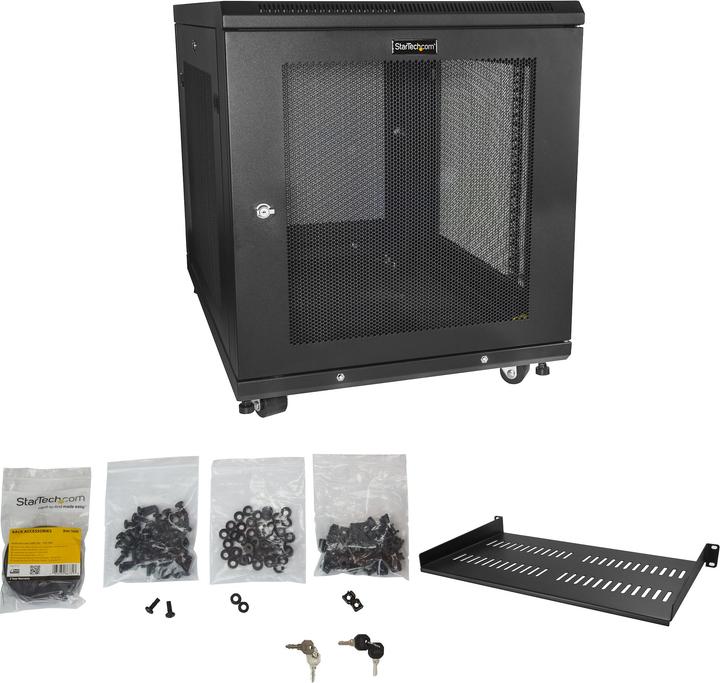 StarTech RK1233BKM (12 RU, 19 inch rack)