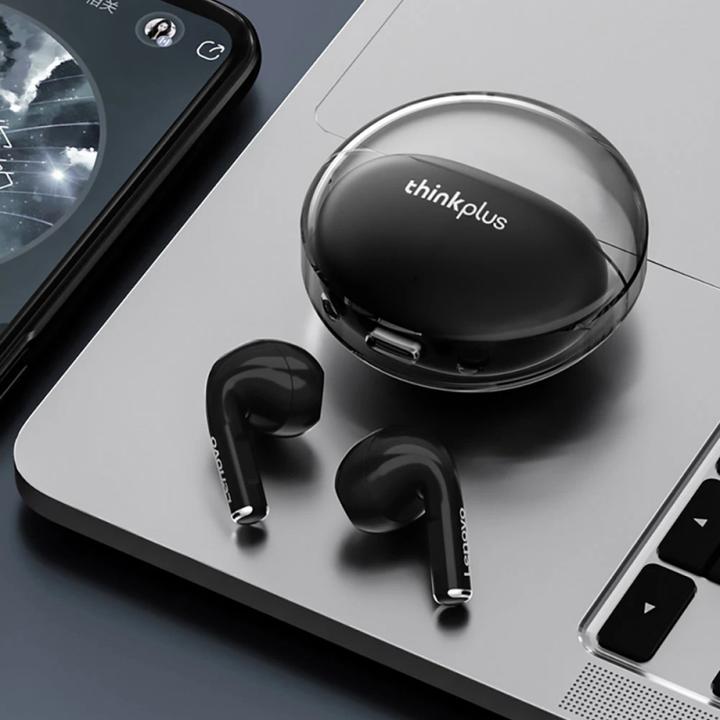 Actual product image Lenovo LP80PRO LED TWS earphones (black) (No noise cancellation, 4 h, Wireless)
