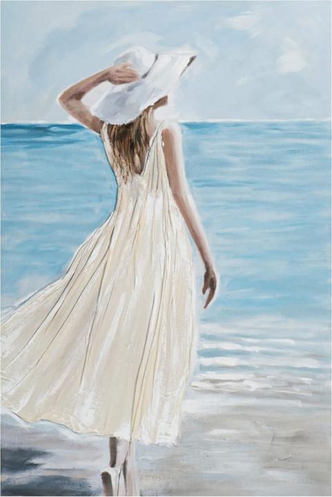 Produktbild Schubiger Bild Hübsche Frau am Strand (80 x 120 cm)