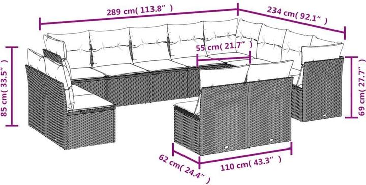 Produktbild vidaXL Adelaide