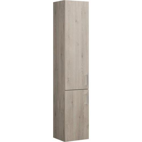 burgbad, Badezimmerschrank, Eqio Hochschrank mit 2 Türen und 1 Innenschublade, Türanschlag links, 1760 x 350 mm