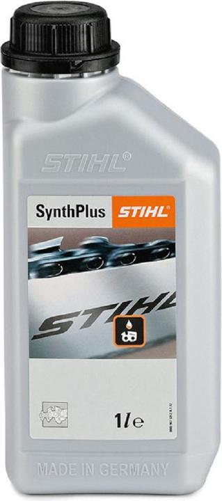 Actual product image Stihl Sägekettenhaftöl SynthPlus, 1l Silber Orange (Saw chain)