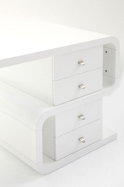 Immagine prodotto Kare Design Serpente bianco del club (150 x 70 x 76 cm)