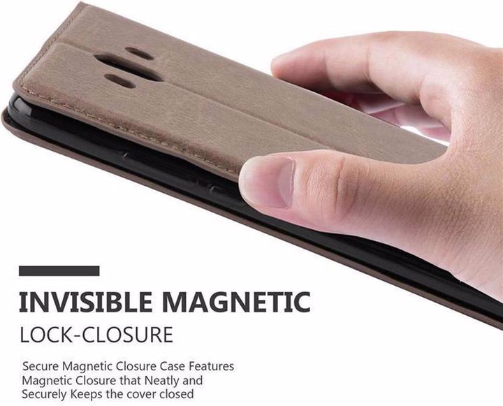 Actual product image Cadorabo Book Invisible Magnet Cover (Huawei Nova 2i)