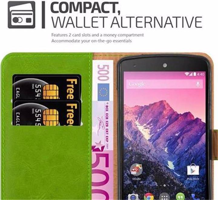Actual product image Cadorabo Book Luxury Cover (LG Nexus 5)