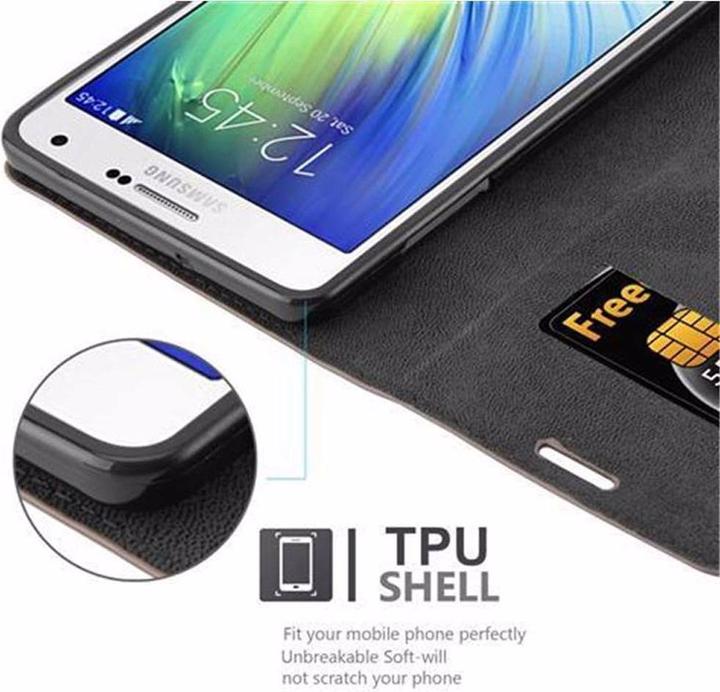 Actual product image Cadorabo Book Invisible Magnet Cover (Samsung Galaxy A7)