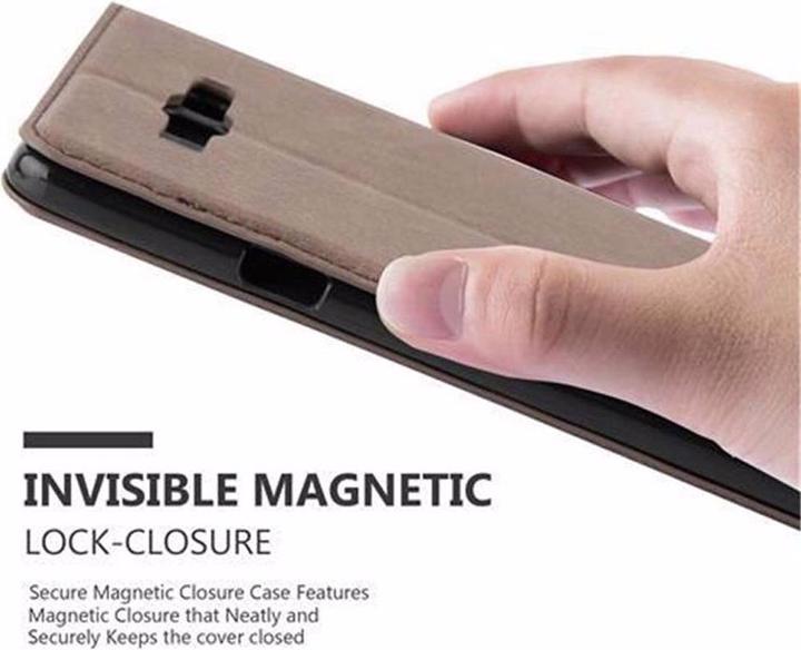 Actual product image Cadorabo Book Invisible Magnet Cover (Samsung Galaxy A7)