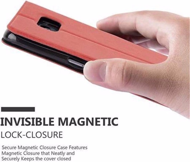 Actual product image Cadorabo Book with View double window cover (Samsung Galaxy S7 Edge)