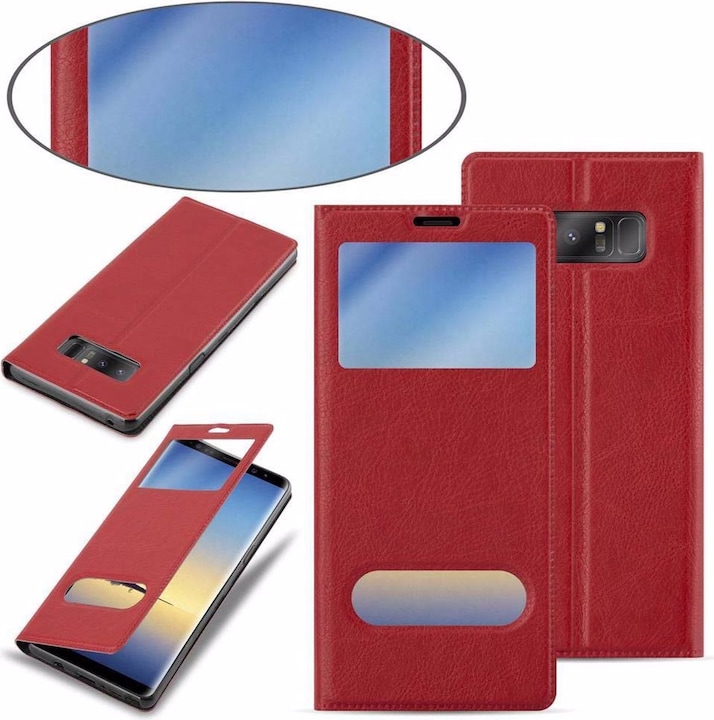 Produktbild Cadorabo Book mit View Doppelfenster Cover (Samsung Galaxy Note 8)