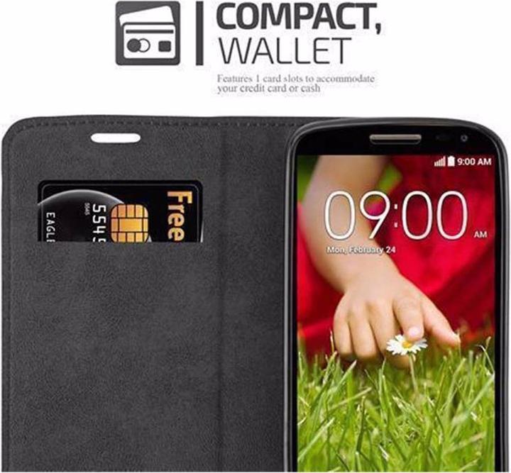 Actual product image Cadorabo Book Invisible Magnet Cover (LG G2 Mini)