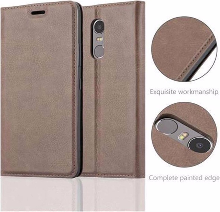 Actual product image Cadorabo Book Invisible Magnet Cover (Lenovo K6 Note)