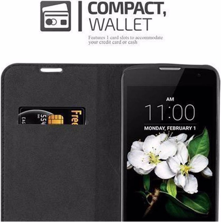 Produktbild Cadorabo Book Invisible Magnet Cover (LG K7)