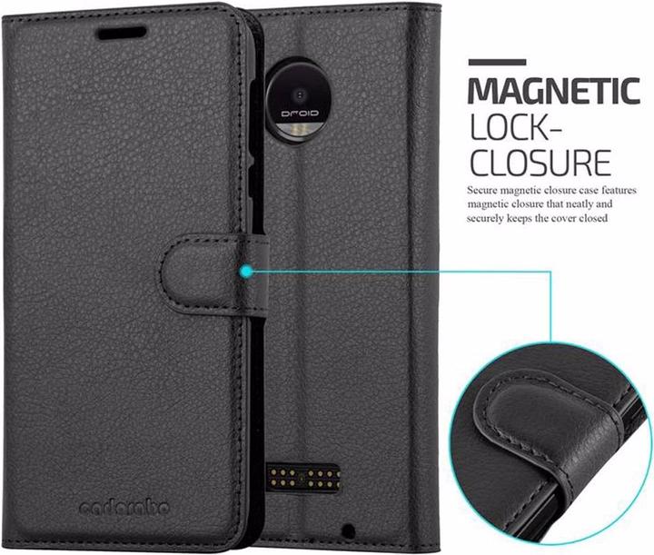 Produktbild Cadorabo Book mit Standfunktion Cover (Motorola Moto Z Force)