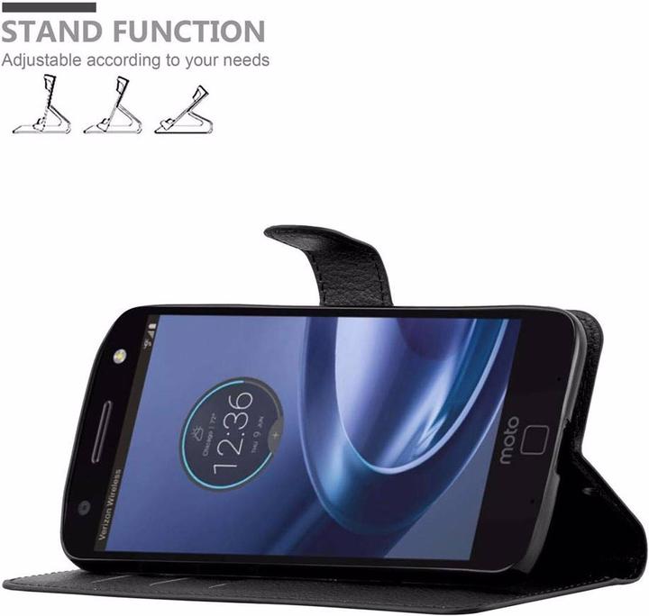 Produktbild Cadorabo Book mit Standfunktion Cover (Motorola Moto Z Force)