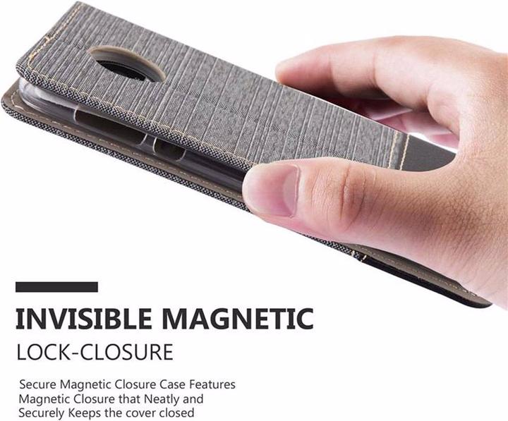 Actual product image Cadorabo Book Jeans Optics Cover (Motorola Moto Z)